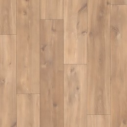 Suelo laminado Roble Natural Medianoche de Quick-Step Classic con acabado madera oscura