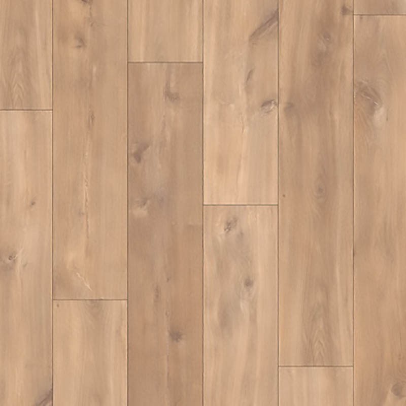 Suelo laminado Roble Natural Medianoche de Quick-Step Classic con acabado madera oscura