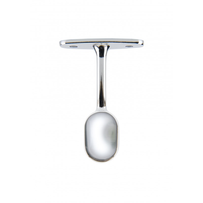 SOPORTE TERMINAL OVAL CR CROMADO