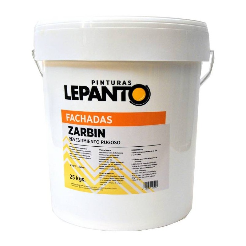 REVESTIMIENTO RUGOSO FACHADAS ZARBIN BLANCO