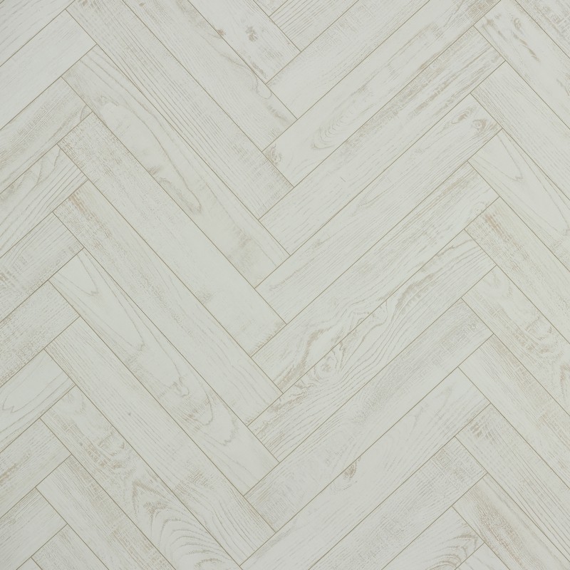 Acabado madera clara Chestnut White, estilo luminoso.