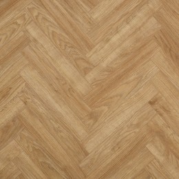 Suelo laminado Berry Alloc Chateau+ color madera natural, elegante y resistente al agua.
