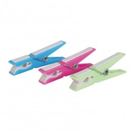 PINZA ROPA PACK 12 PLASTICO