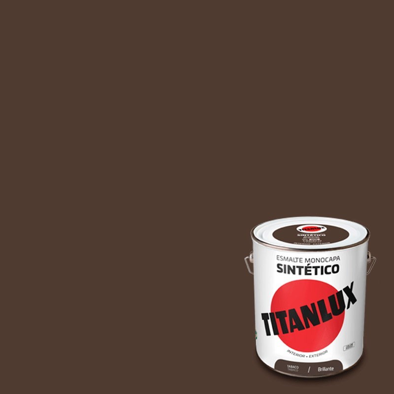 TITANLUX ESMALTE SINTETICO TABACO