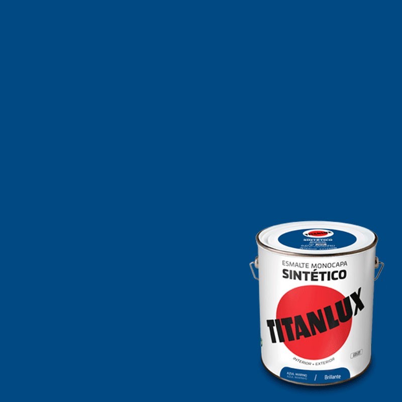 TITANLUX ESMALTE SINTETICO AZUL MARINO