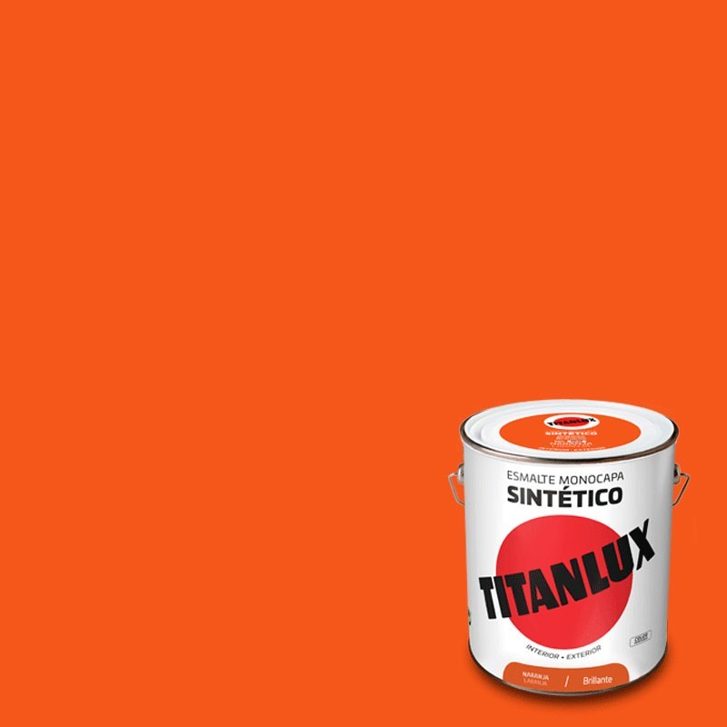 TITANLUX ESMALTE SINTETICO NARANJA