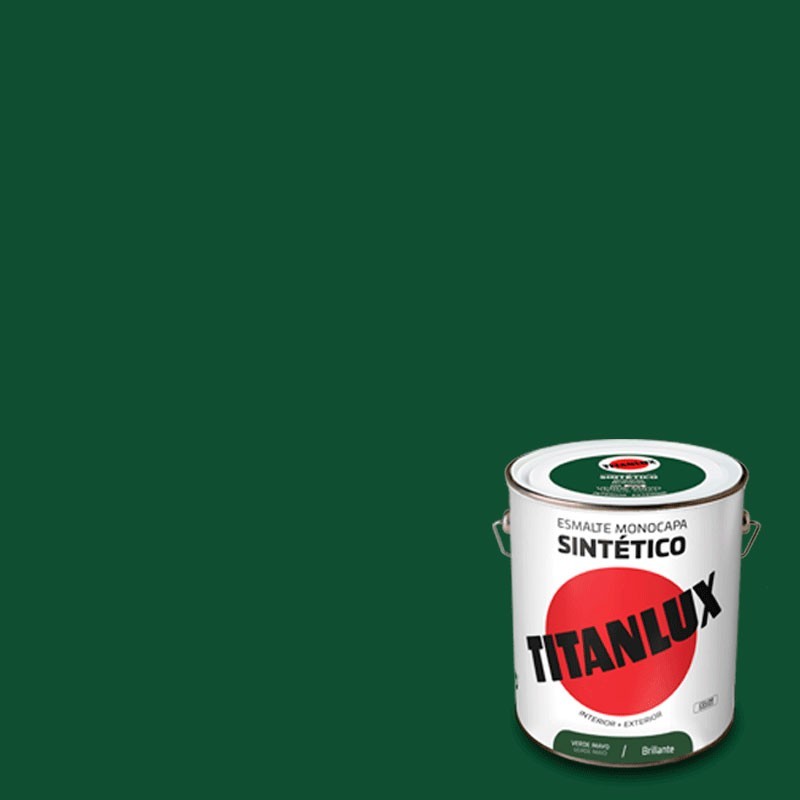 TITANLUX ESMALTE SINTETICO VERDE MAYO