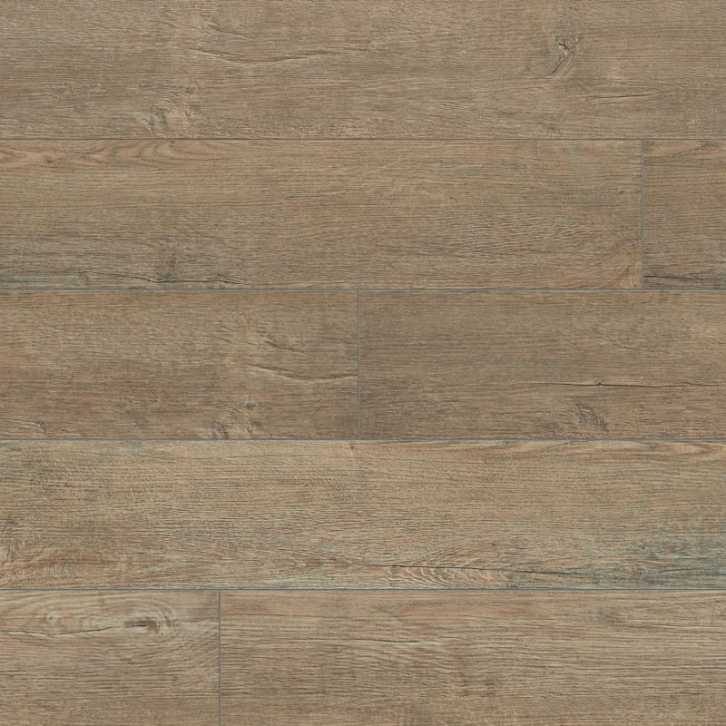 Suelo vinílico rígido en color Leta Oak con acabado efecto madera natural. Ideal para estancias cálidas y elegantes.
