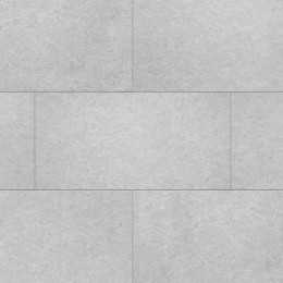 Suelo vinílico rígido color Concrete Light con acabado efecto hormigón claro. Ideal para interiores modernos y minimalistas.