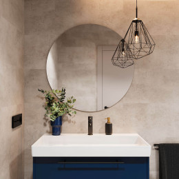 Hormigón beige con un matiz cálido, ideal para ambientes modernos y acogedores.